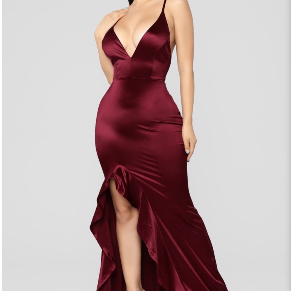 satin prom dress!
